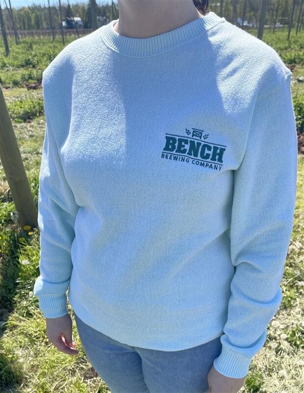 Nantucket Crewneck Sweater (Peach, Mint Green, Sports Grey)