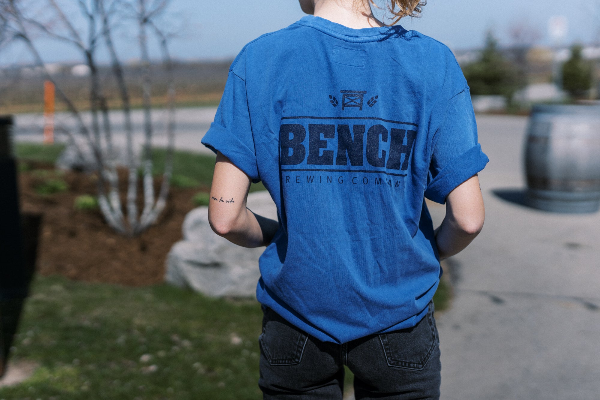 Bench Garment Dye T shirt – Bench Brewing Company Shop